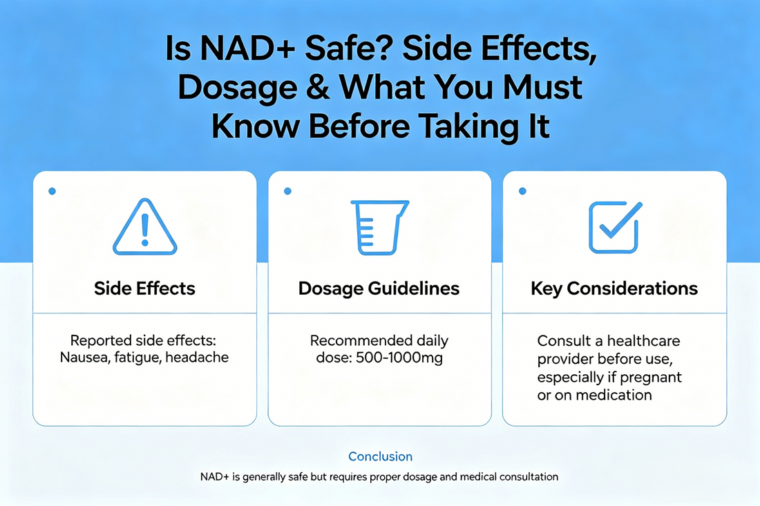 Is NAD+ Safe? Side Effects, Dosage & What You Must Know Before Taking It